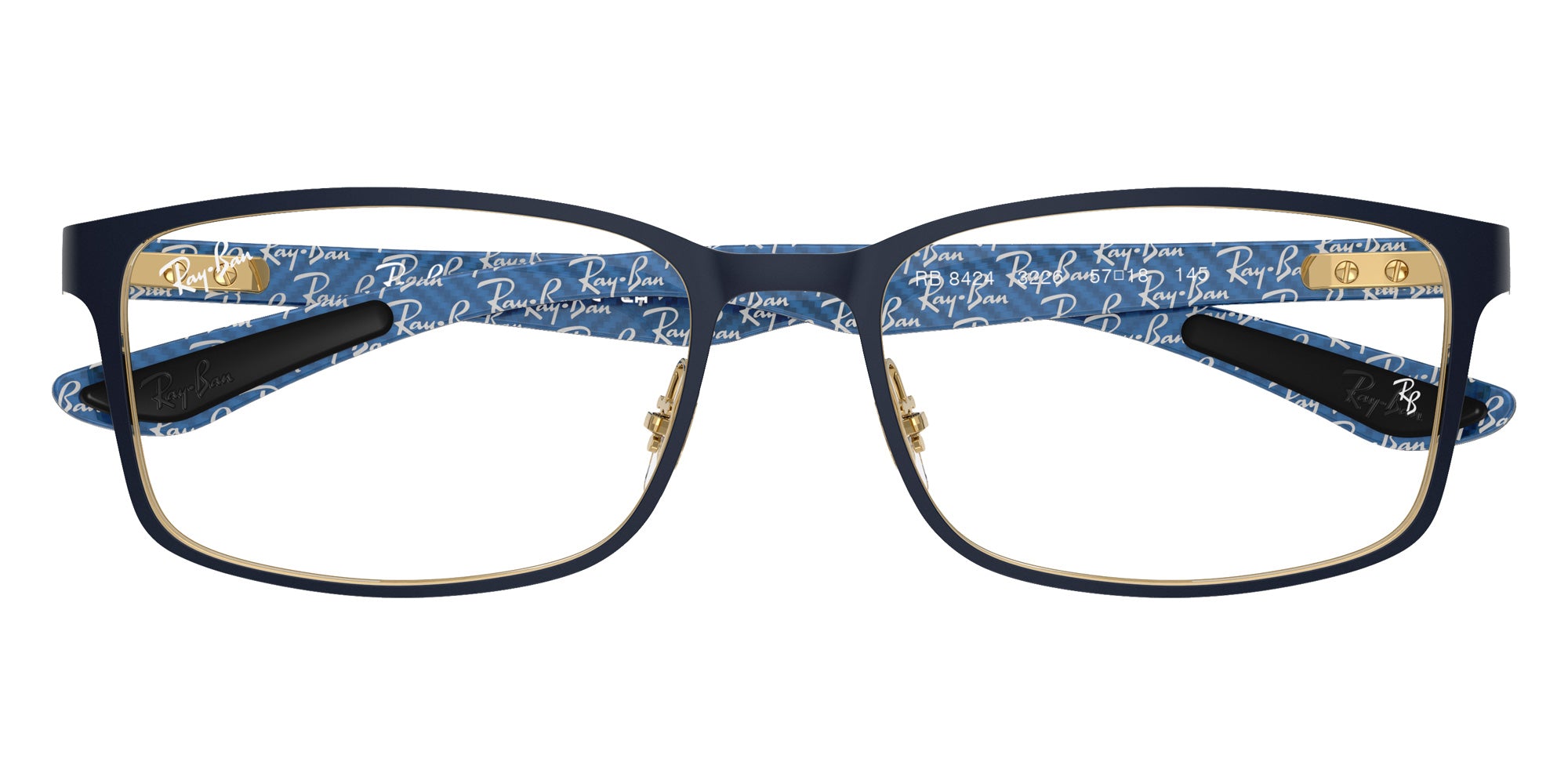 Ray-Ban RB8424 3226 55 - Blue & Arista Gold #id:rx84243226_s:112125