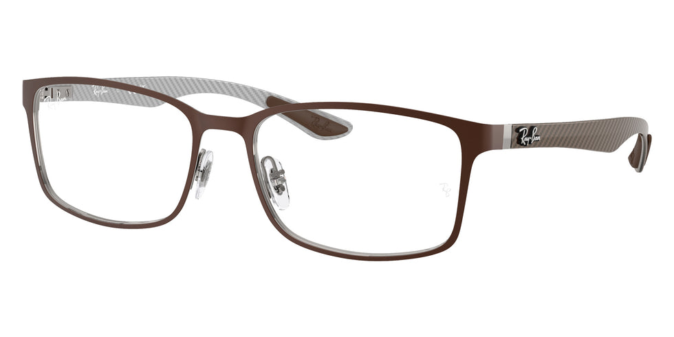 Ray-Ban RB8424 3227 55 - Matte Brown & Gunmetal #id:rx84243227_s:116105