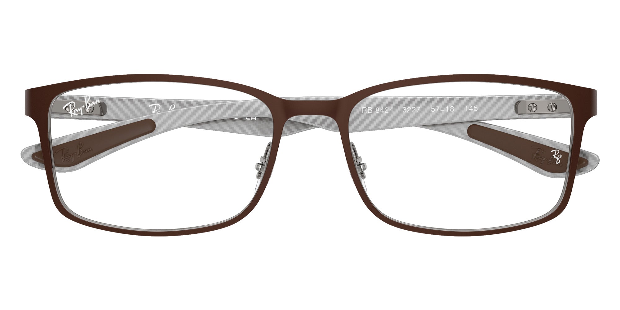 Ray-Ban RB8424 3227 55 - Matte Brown & Gunmetal #id:rx84243227_s:116125