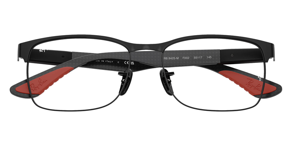 Ray-Ban RB8425M Scuderia Ferrari Collection F002 53 - Matte Black #id:rx8425mf002_s:100125