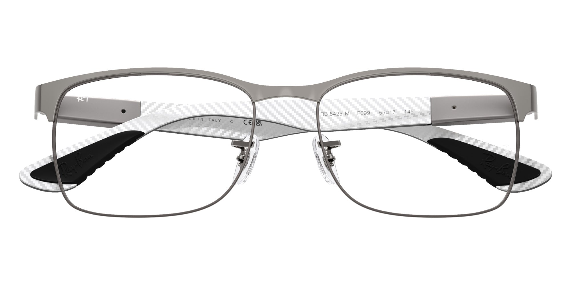 Ray-Ban RB8425M Scuderia Ferrari Collection F099 53 - Matte Gray/Gunmetal #id:rx8425mf099_s:104125