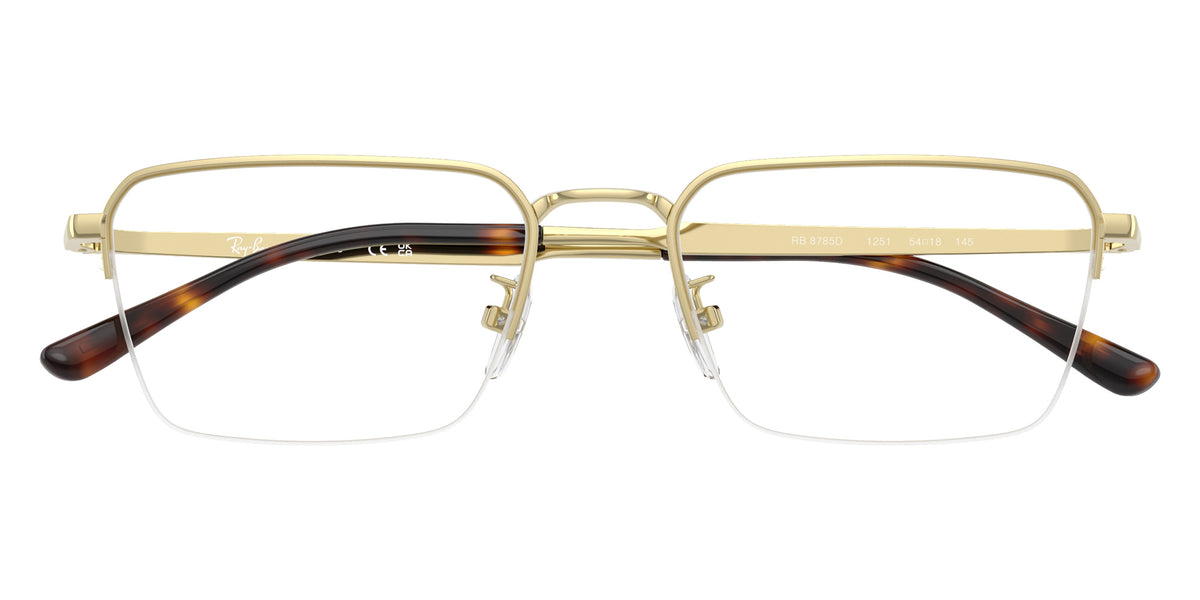 Ray-Ban RB8785D Titanium 1251 54 - Pale Gold #id:rx8785d1251_s:106125