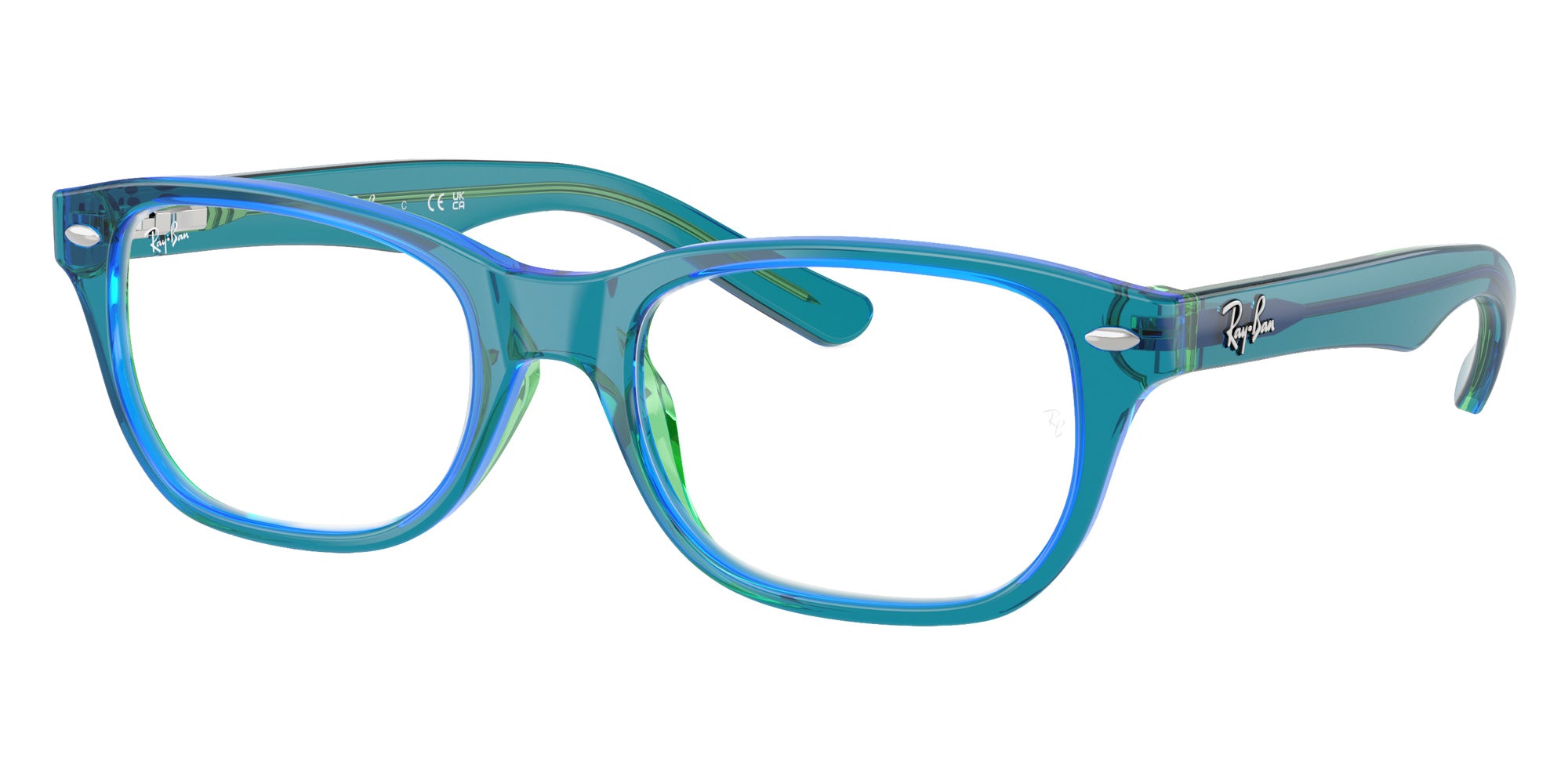 Ray-Ban RB1555 3996 46 - Transparent Blue & Green #id:ry15553996_s:100105