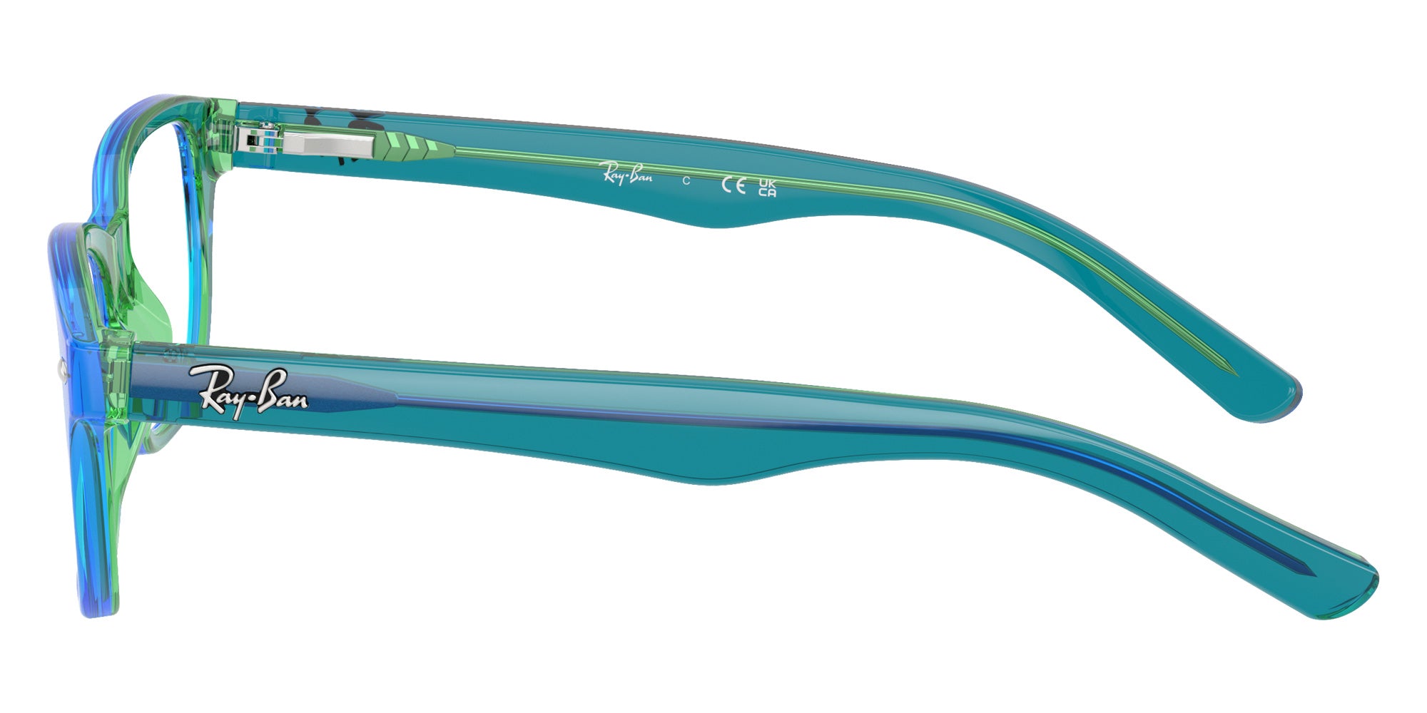Ray-Ban RB1555 3996 46 - Transparent Blue & Green #id:ry15553996_s:100110