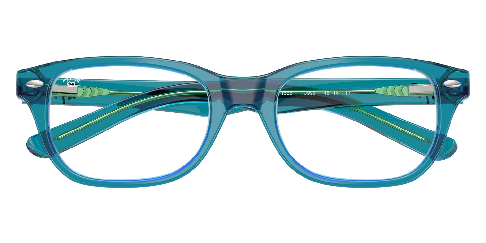 Ray-Ban RB1555 3996 46 - Transparent Blue & Green #id:ry15553996_s:100125