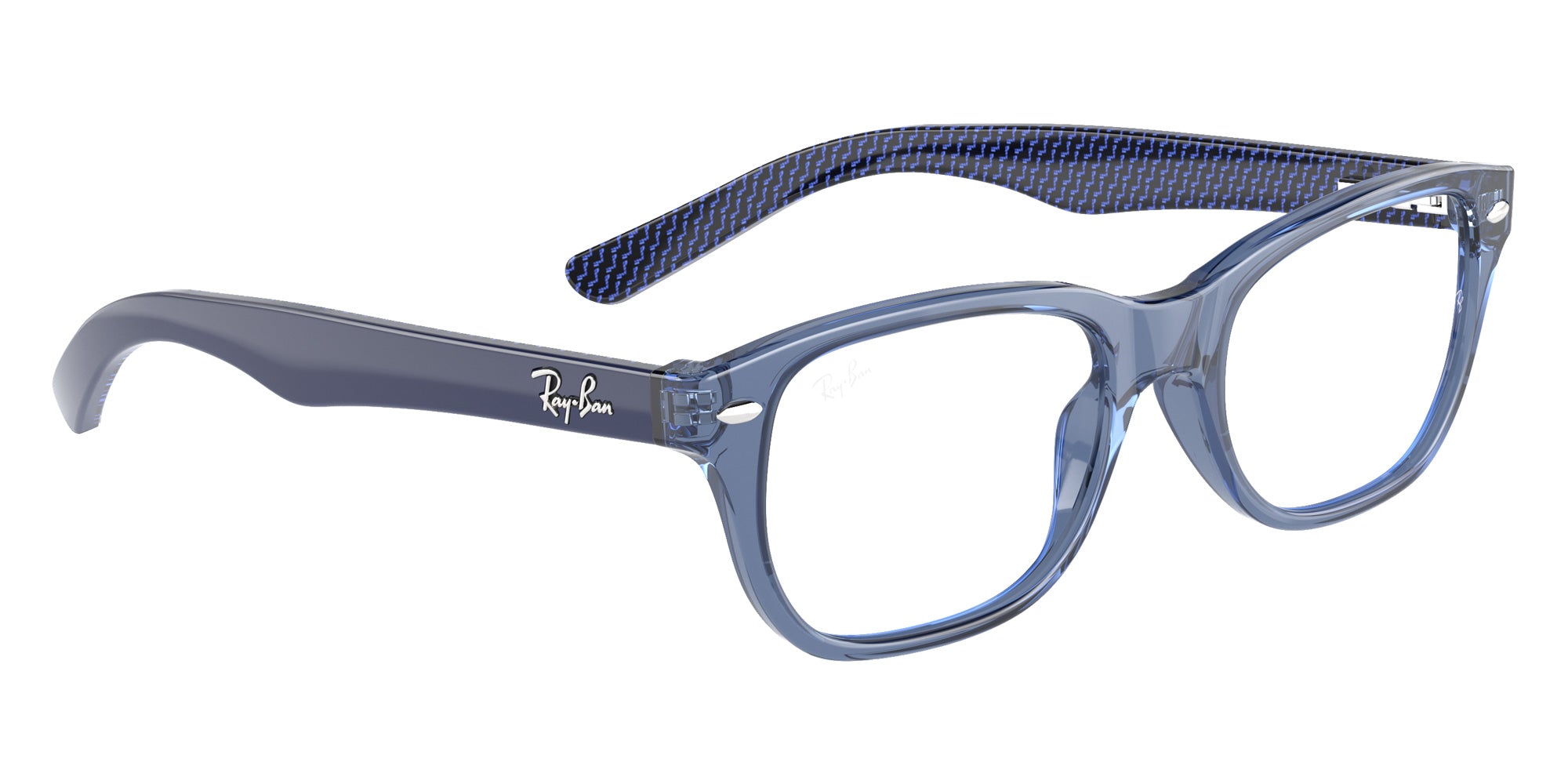 Ray-Ban RB1555F Marvel Miles Morales 3977 48 - Transparent Blue #id:ry1555f3977_s:100120