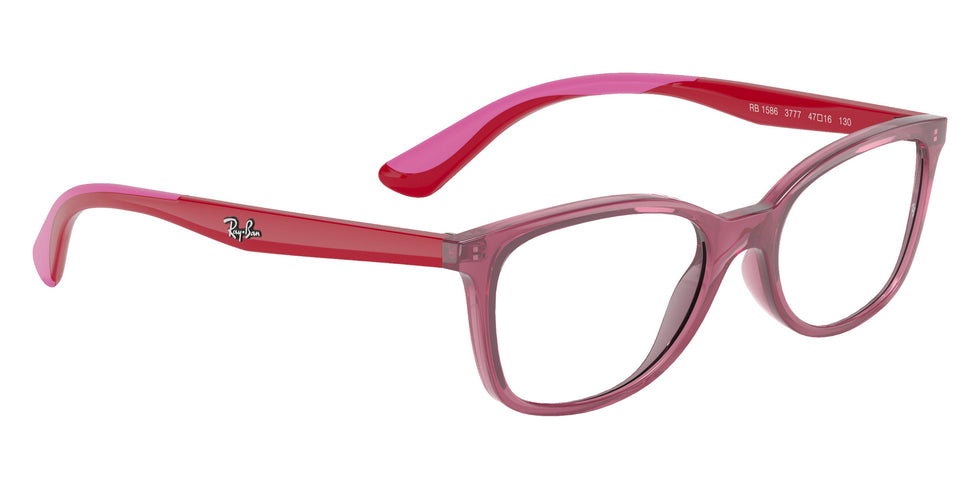 Ray-Ban RB1586 3777 47 - Transparent Red #id:ry15863777_s:100120