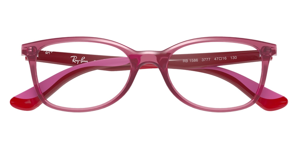 Ray-Ban RB1586 3777 47 - Transparent Red #id:ry15863777_s:100125