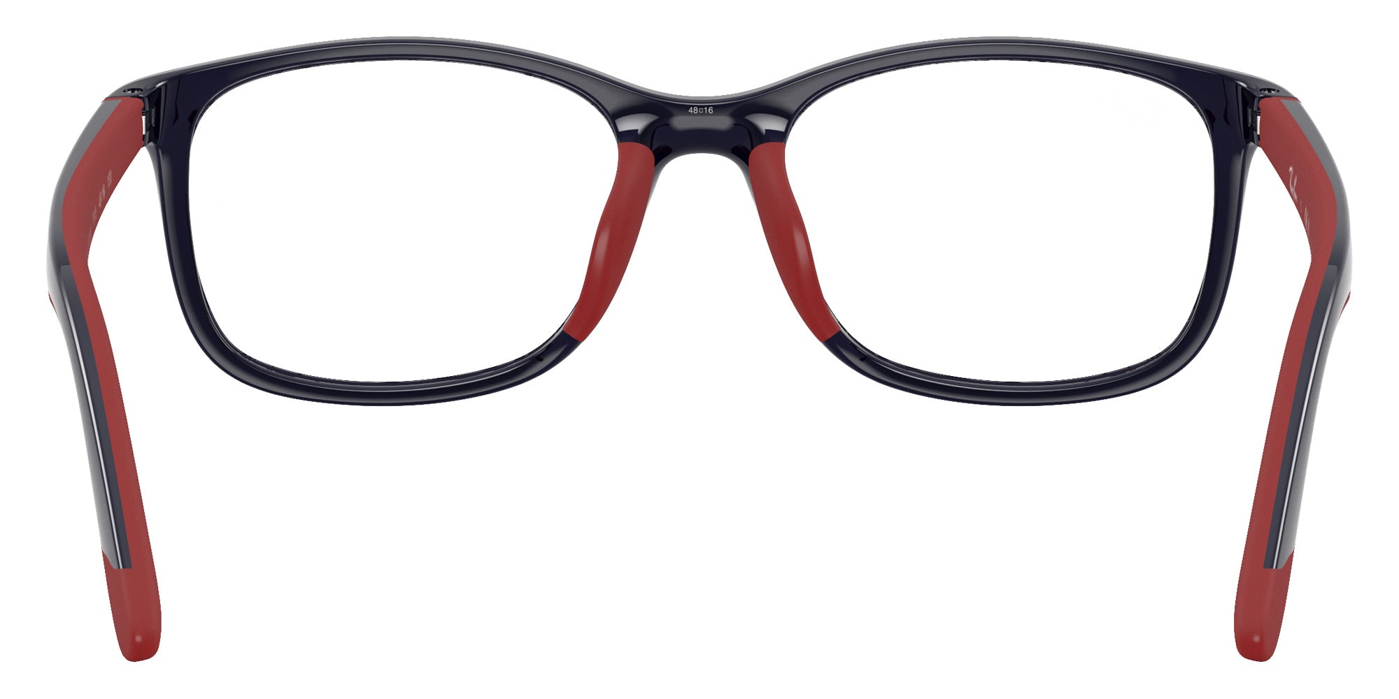 Ray-Ban RB1644 7513 48 - Blue on Rubber Red #id:ry16447513_s:106115