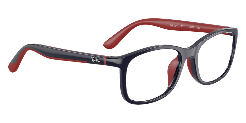 Ray-Ban RB1644 7513 48 - Blue on Rubber Red #id:ry16447513_s:106120