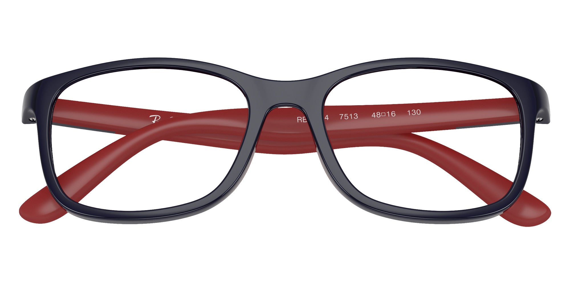 Ray-Ban RB1644 7513 48 - Blue on Rubber Red #id:ry16447513_s:106125