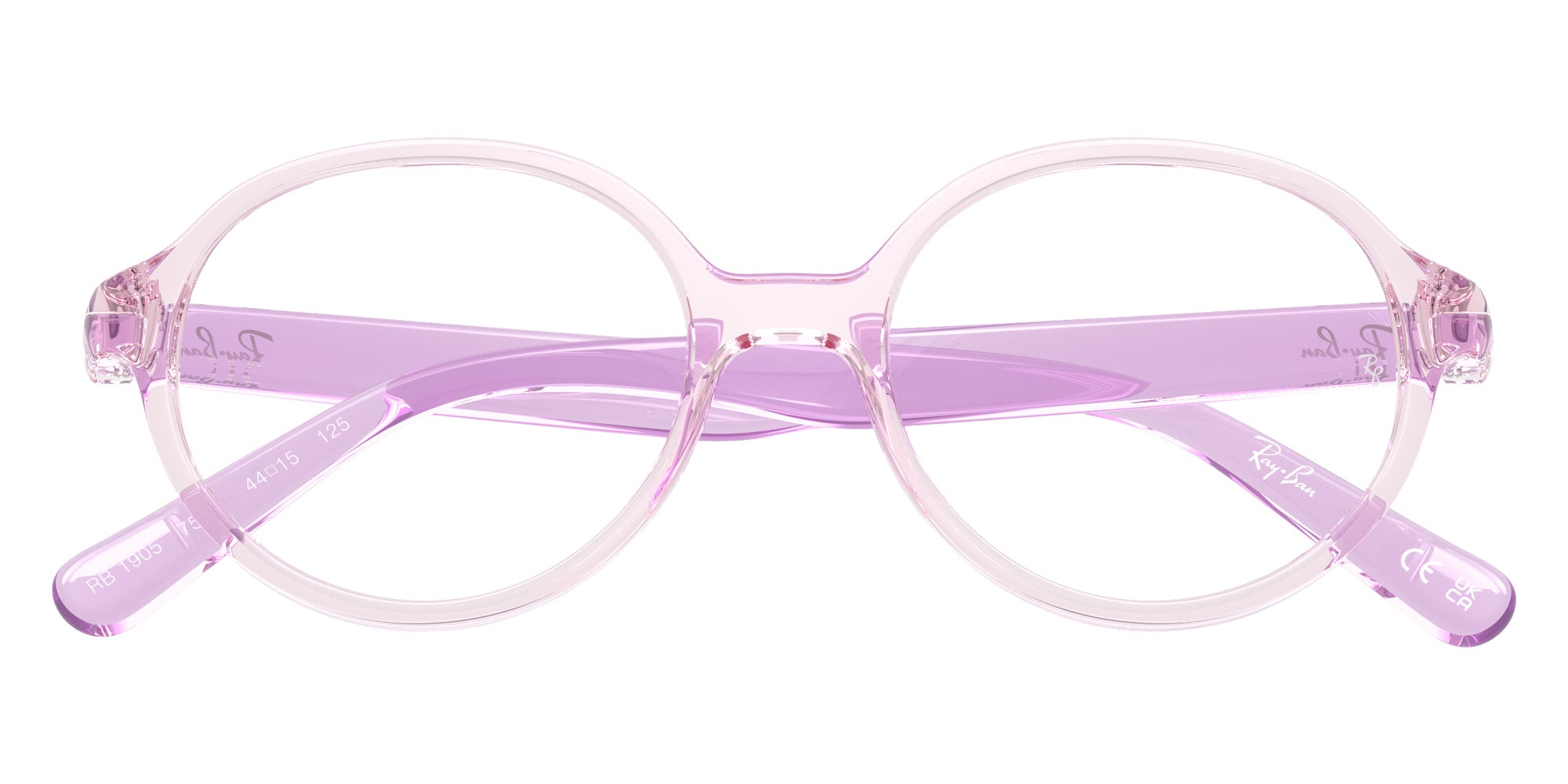 Ray-Ban RB1905 Bio-Based 7534 42 - Transparent Pink #id:ry19057534_s:100125