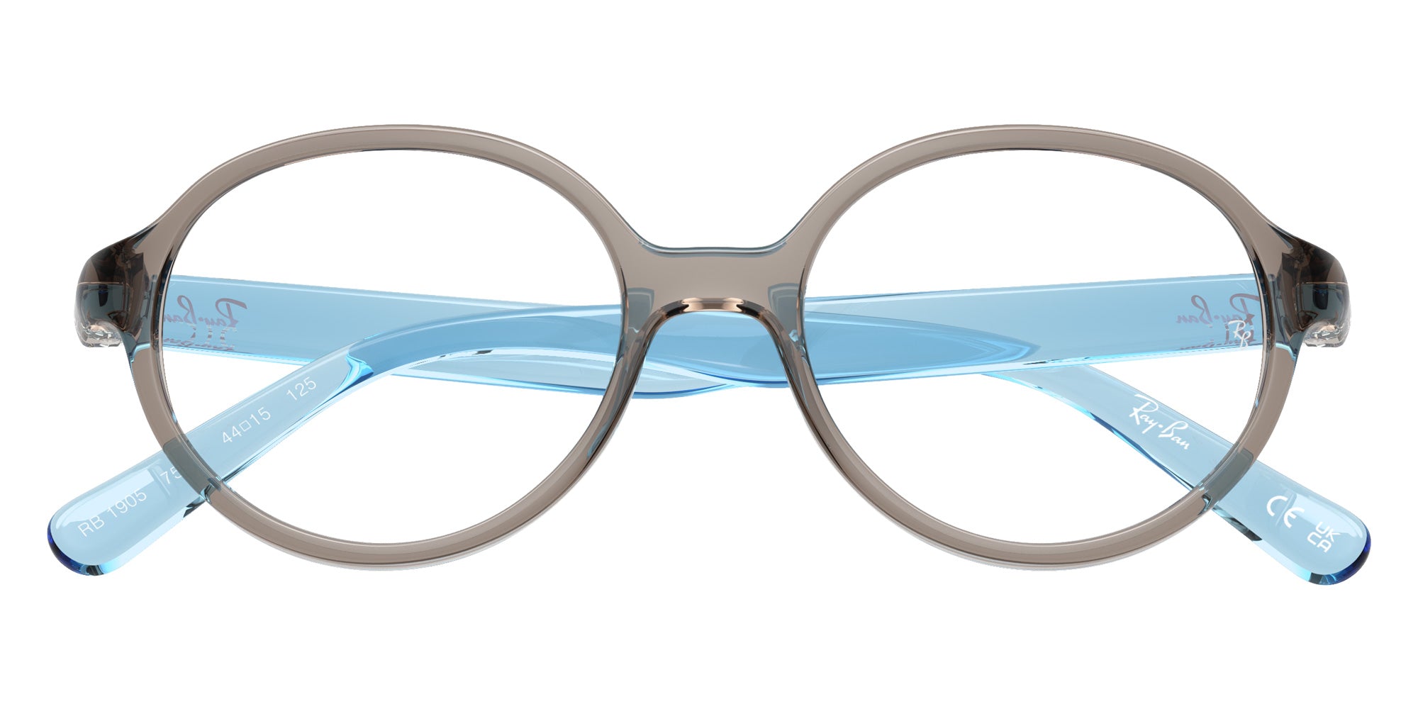 Ray-Ban RB1905 Bio-Based 7535 44 - Transparent Gray #id:ry19057535_s:104125