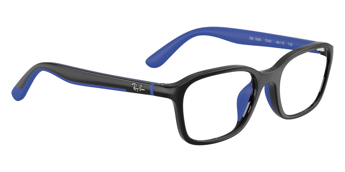 Ray-Ban RB1906 7540 46 - Black & Rubber Blue #id:ry19067540_s:112120