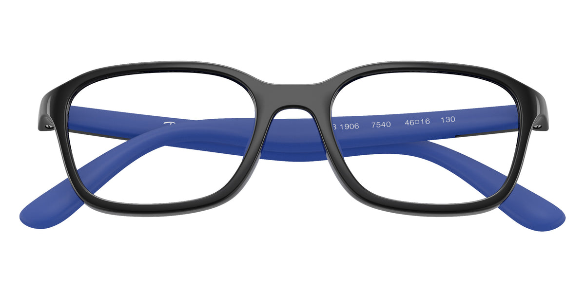 Ray-Ban RB1906 7540 46 - Black & Rubber Blue #id:ry19067540_s:112125