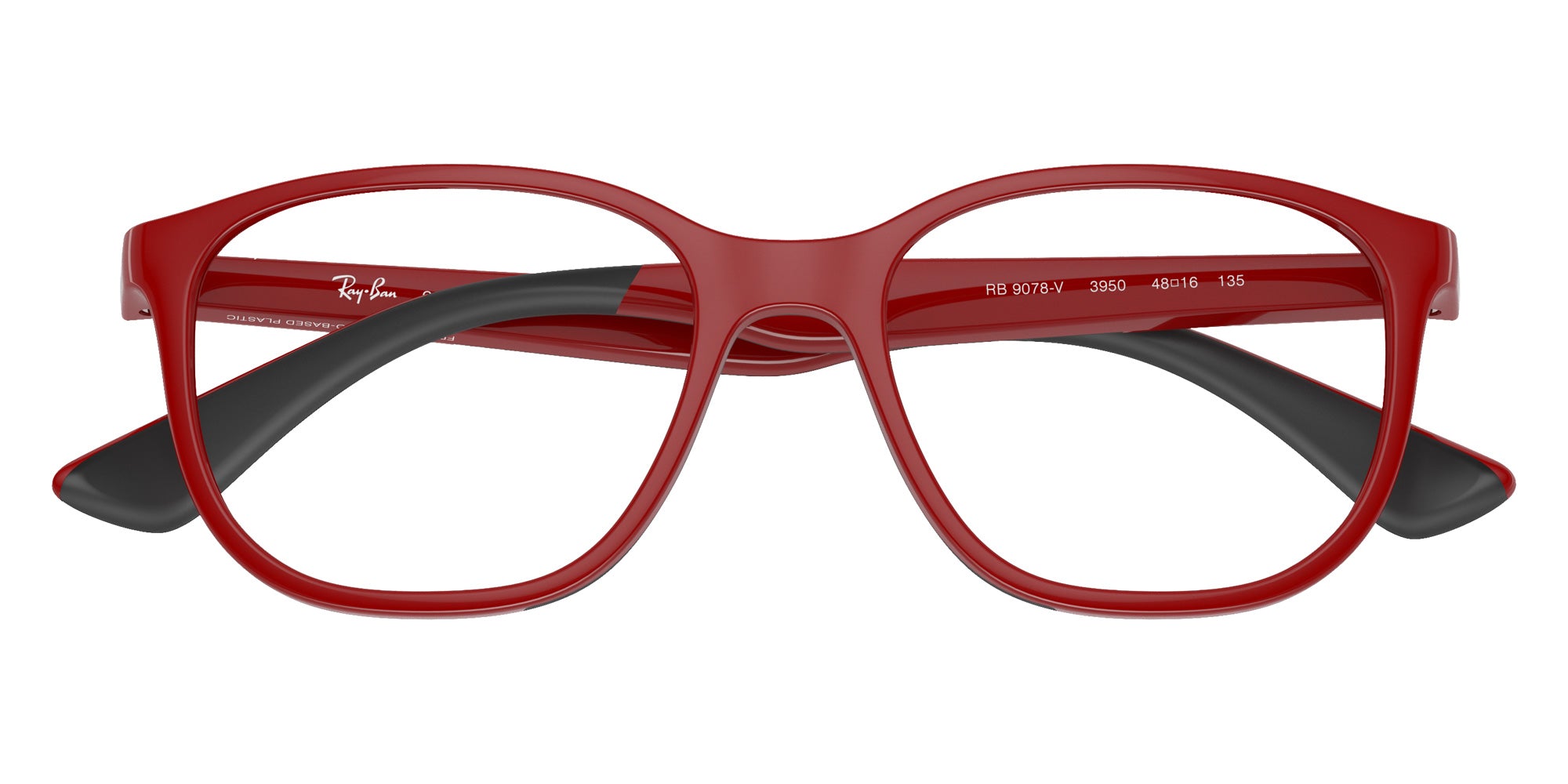 Ray-Ban RB9078V Bio-Based 3950 48 - Red on Black #id:ry9078v3950_s:102125