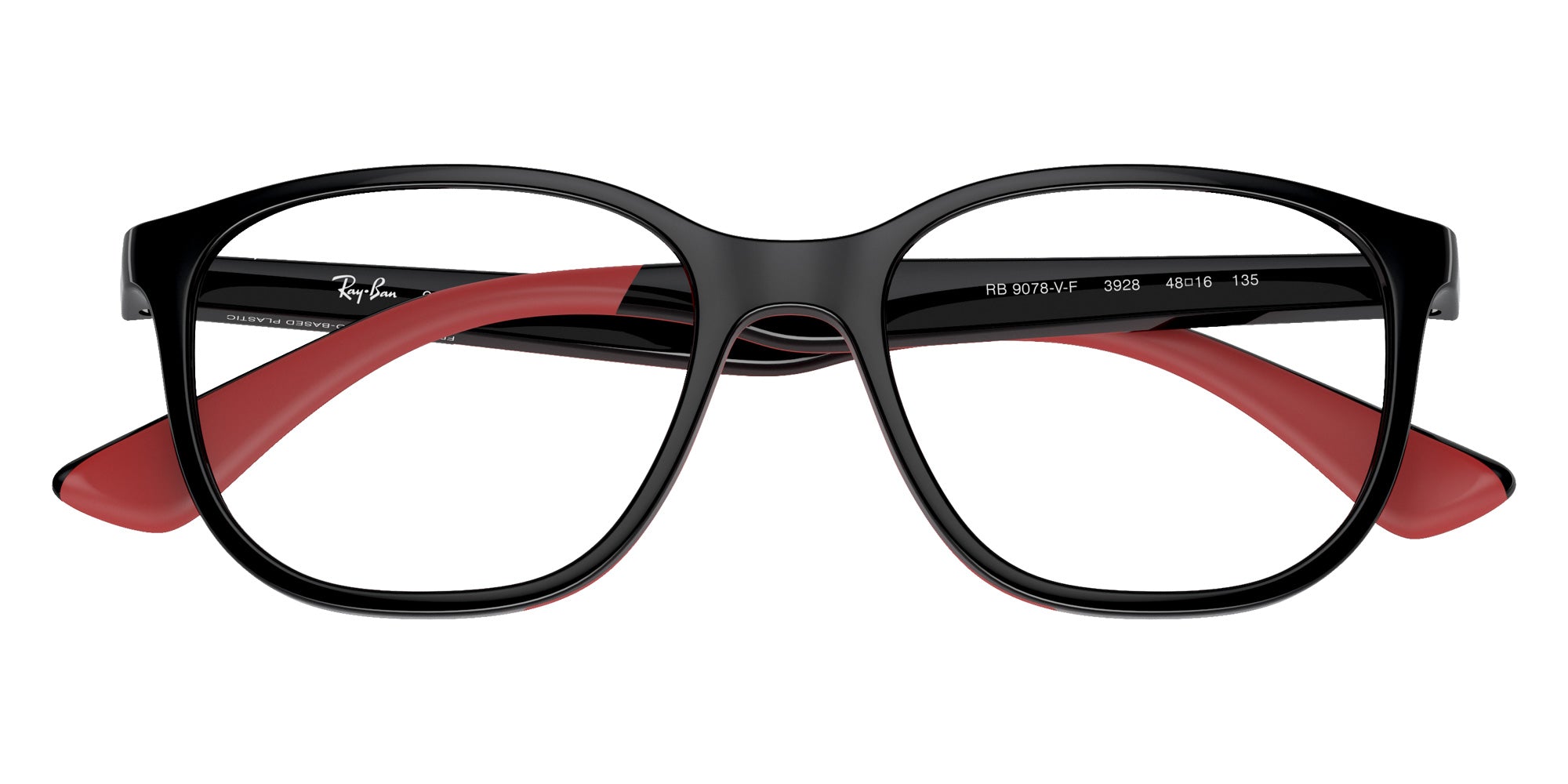 Ray-Ban RB9078VF 3928 48 - Black on Red #id:ry9078vf3928_s:100125