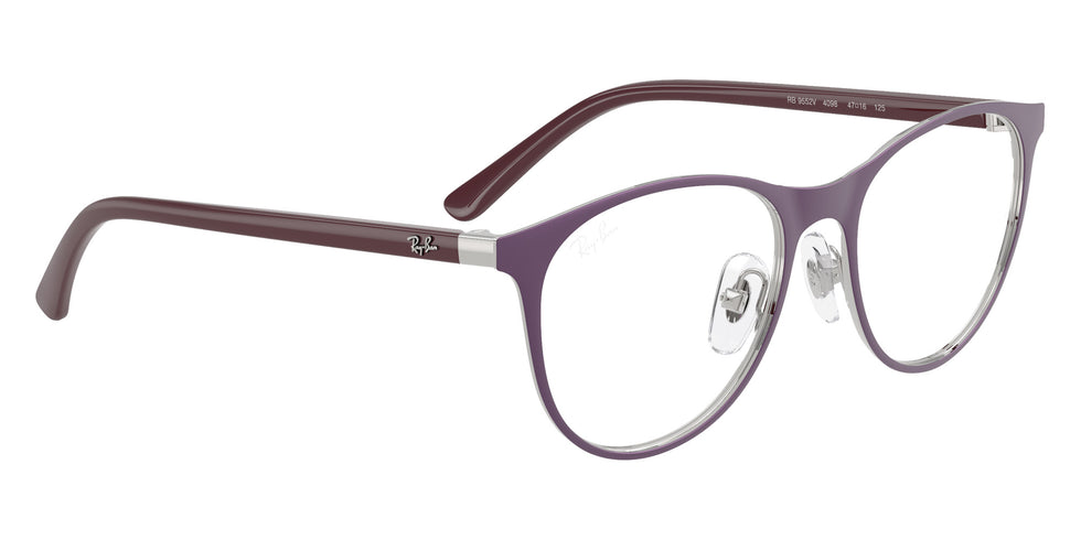 Ray-Ban RB9552V 4098 47 - Matte Violet on Silver #id:ry9552v4098_s:102120
