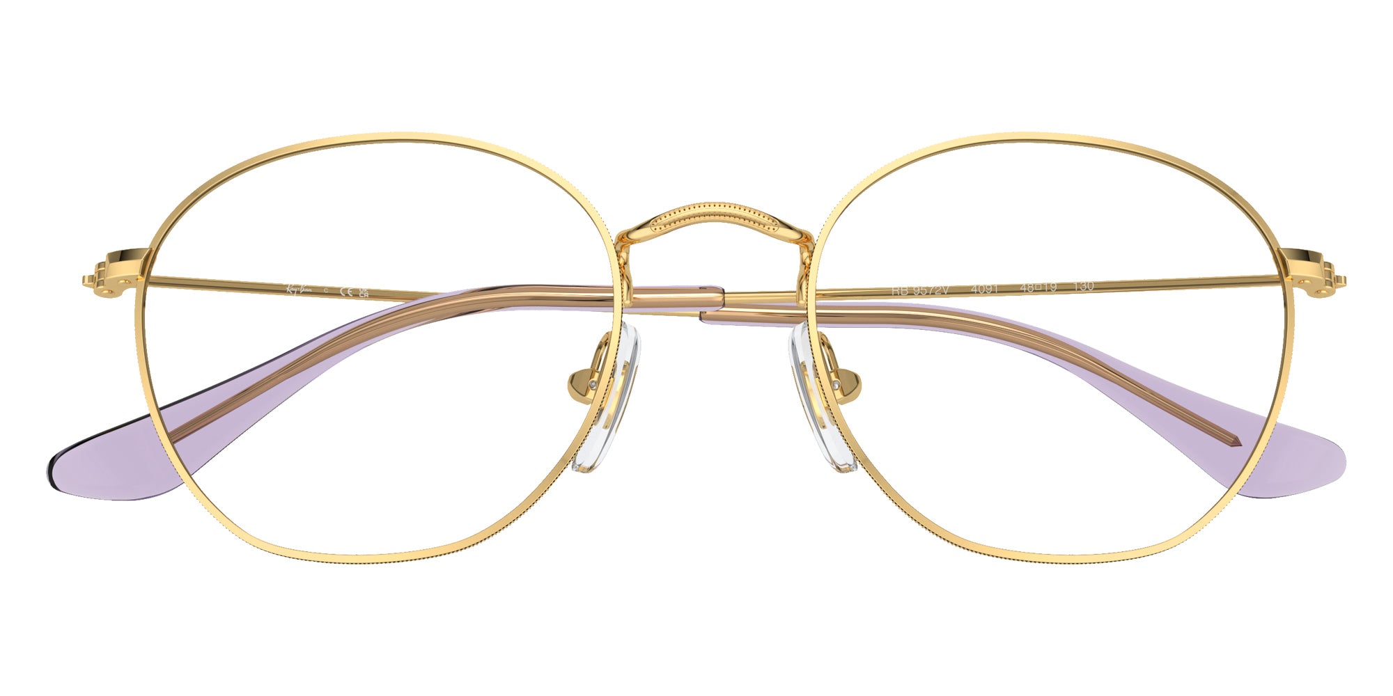 Ray-Ban RB9572V Rob 4091 46 - Arista Gold #id:ry9572v4091_s:100125