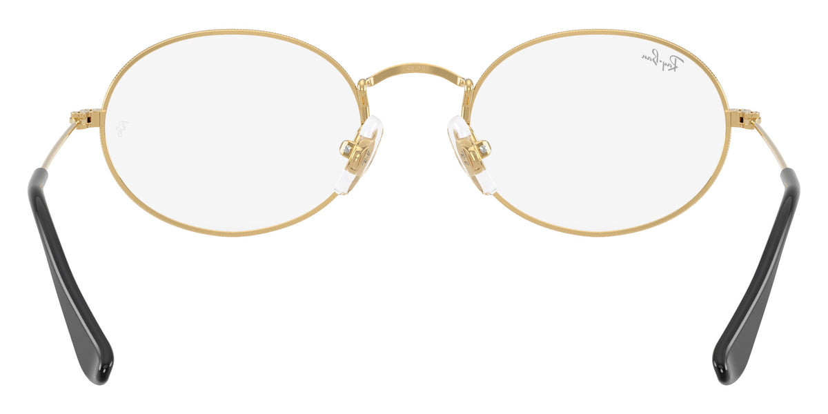 Ray-Ban RB9645V Oval 4086 46 - Black on Gold #id:ry9645v4086_s:104115