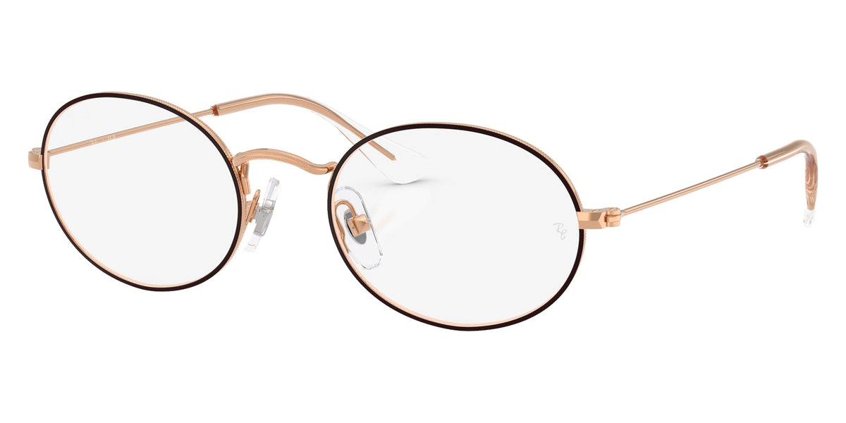 Ray-Ban RB9645V Oval 4087 46 - Brown/Rosegold #id:ry9645v4087_s:108105
