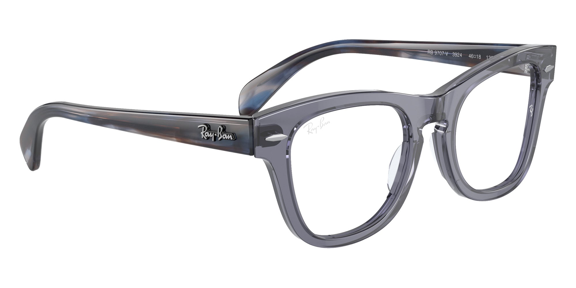 Ray-Ban RB9707V 3924 44 - Transparent Blue #id:ry9707v3924_s:100125
