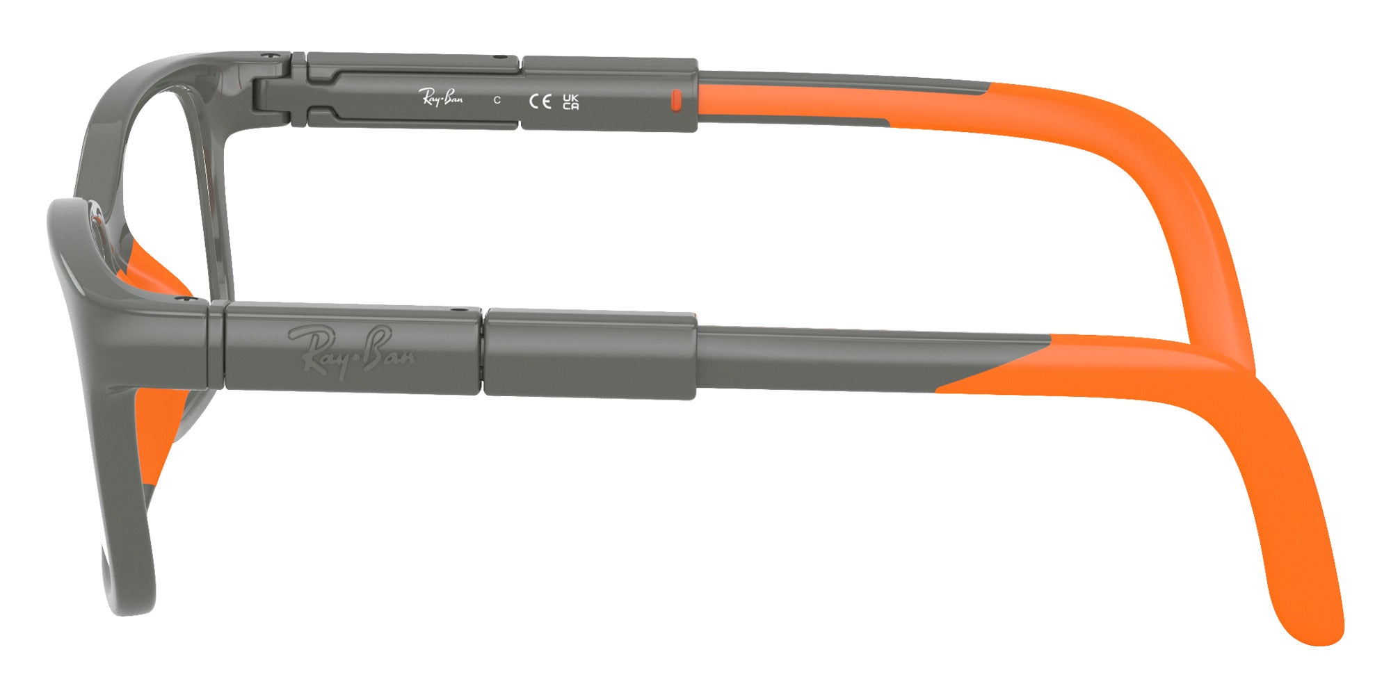Ray-Ban RBA1980 Bio-Based 7533 45 - Gray & Orange #id:rya19807533_s:110110