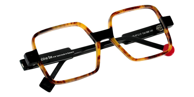 Sabine Be Be Clush 599 57 - Tortoiseshell Tortoise Shiny/Blue Night Shiny #id:sbebeclush599_s:100100