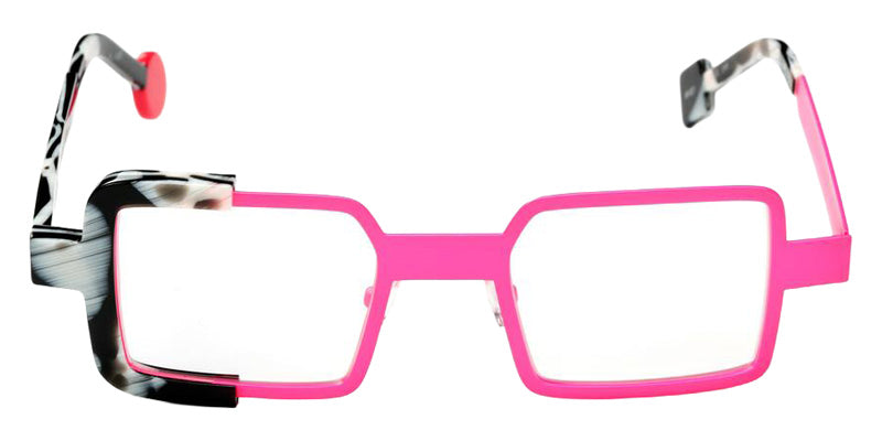 Sabine Be Be Cubic 407 44 - Horn Shiny/Rose Fluorescent Satin #id:sbebecubic407_s:100110