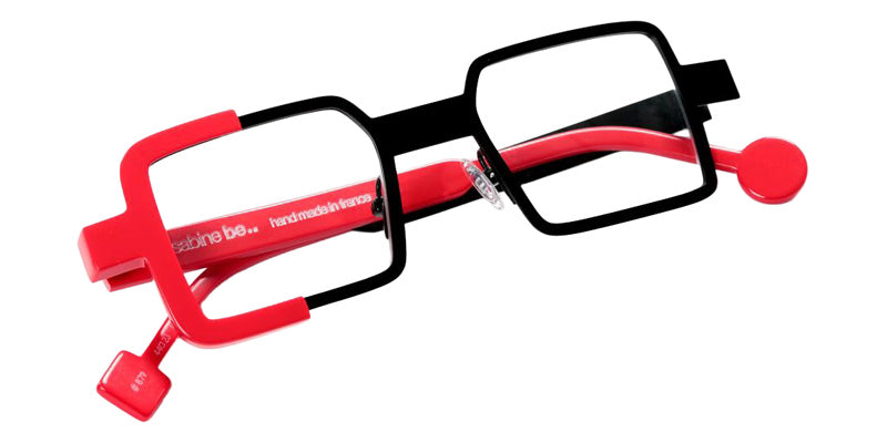 Sabine Be Be Cubic 879 44 - Black Shiny/Red Shiny #id:sbebecubic879_s:108100