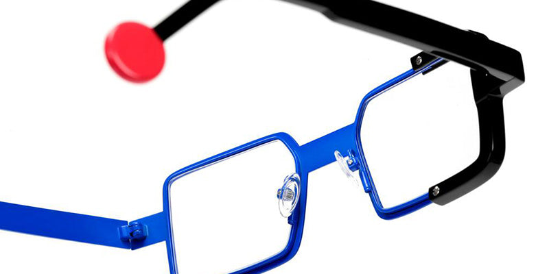 Sabine Be Be Cubic 880 44 - Blue Majorelle Satin/Black Shiny #id:sbebecubic880_s:110115