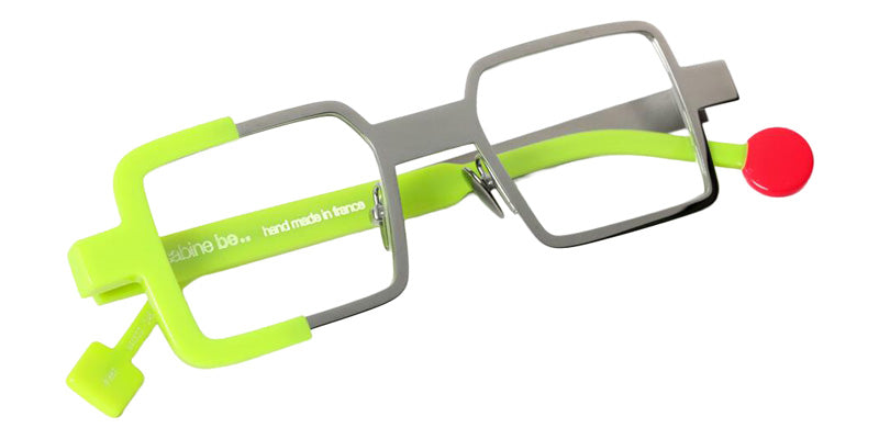 Sabine Be Be Cubic 881 44 - Drak Ruthenium Polished/Yellow Fluorescent Shiny #id:sbebecubic881_s:112100