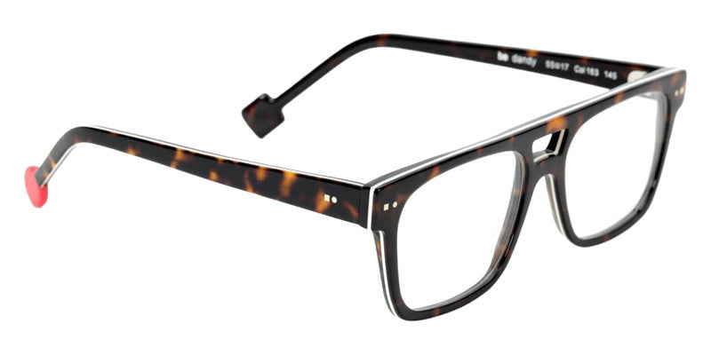 Sabine Be Be Dandy 163 55 - Tortoiseshell Veined Dark/White/Tortoiseshell Veined Dark Shiny #id:sbebedandy163_s:104105