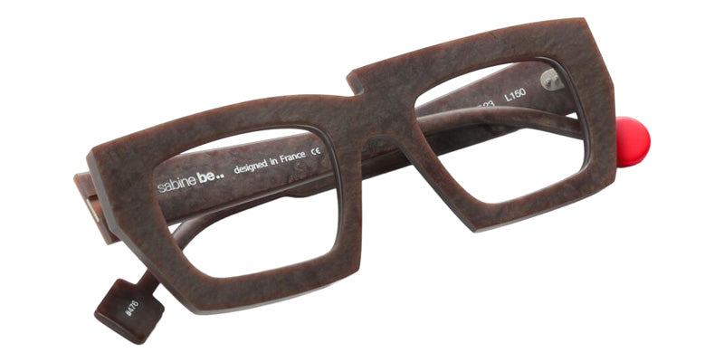 Sabine Be Be Drunk 476 48 - Brown Marbled Matte/Coral Fluorescent #id:sbebedrunk476_s:100100