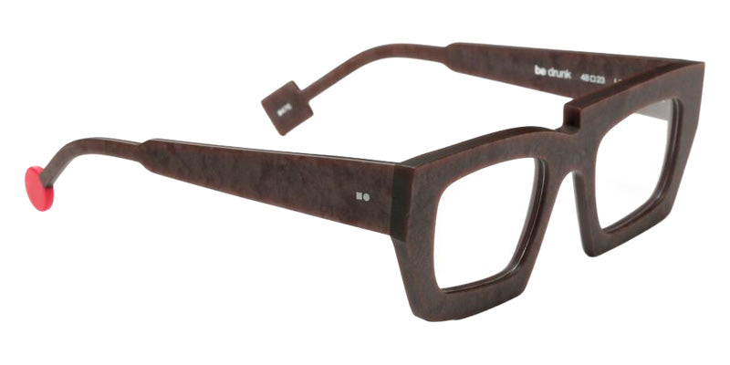Sabine Be Be Drunk 476 48 - Brown Marbled Matte/Coral Fluorescent #id:sbebedrunk476_s:100105