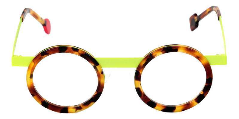 Sabine Be Be Gipsy 210 43 - Tortoiseshell Fawn Shiny/Yellow Fluorescent Satin #id:sbebegipsy210_s:102110