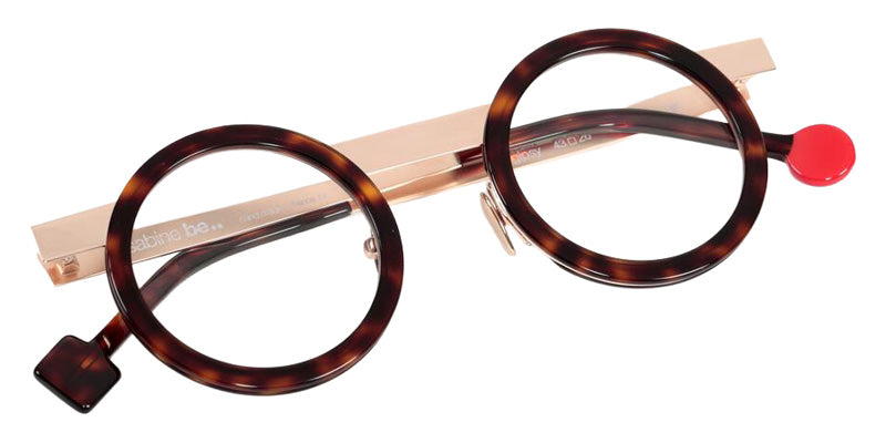 Sabine Be Be Gipsy 562 43 - Tortoiseshell Cherry Shiny/Or Rose Polished #id:sbebegipsy562_s:108100