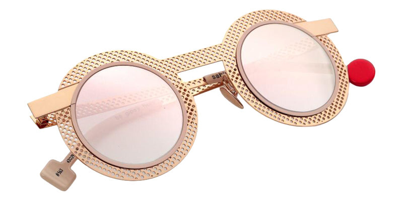 Sabine Be Be Gipsy Hole Sun 563 43 - Or Rose Polished Perforated/Nude Shiny #id:sbebegipsyholesun563_s:114100