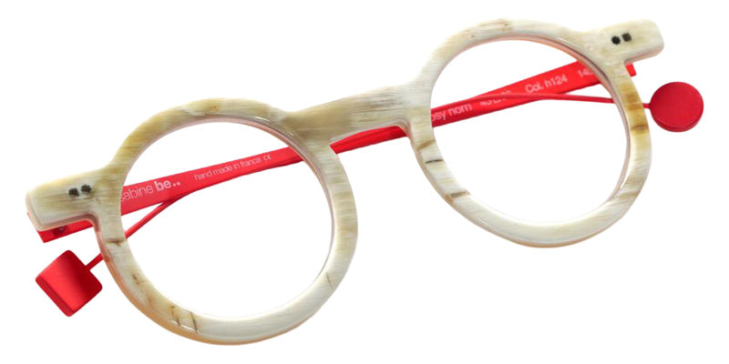 Sabine Be Be Gipsy Horn 124 43 - Orange Fluorescent Satin #id:sbebegipsyhorn124_s:102100