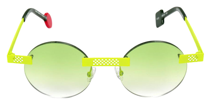 Sabine Be Be Gipsy Pierced Sun 132 48 - Yellow Fluorescent Satin #id:sbebegipsypiercedsun132_s:102110