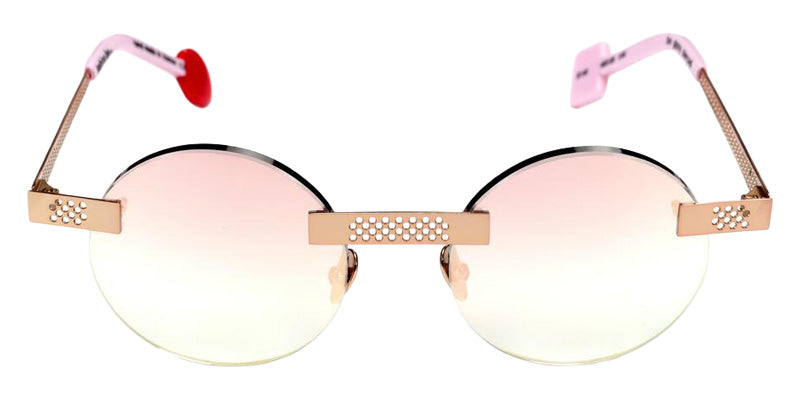 Sabine Be Be Gipsy Pierced Sun 140 48 - Or Rose Polished #id:sbebegipsypiercedsun140_s:106110