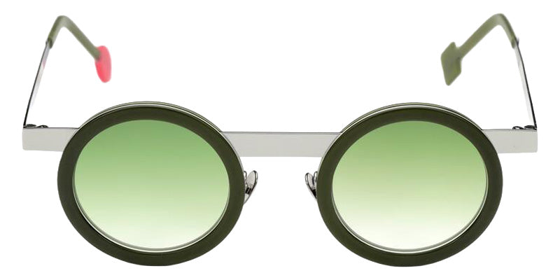 Sabine Be Be Gipsy Sun 347 43 - Green Clear Translucent Matte/Ruthenium Polished #id:sbebegipsysun347_s:112110