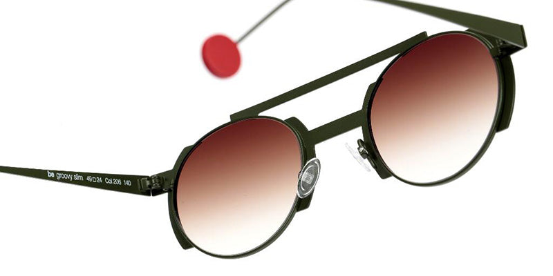 Sabine Be Be Groovy Slim Sun 206 49 - Khaki Satin #id:sbebegroovyslimsun206_s:112115