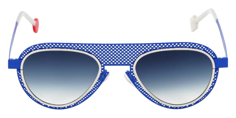 Sabine Be Be Legend Hole Sun 499 51 - Blue Majorelle Satin Perforated/Palladium Polished #id:sbebelegendholesun499_s:100110