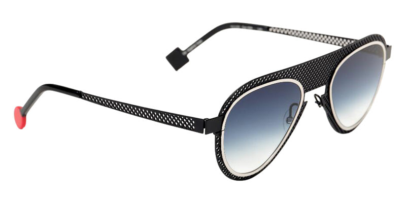 Sabine Be Be Legend Hole Sun 509 51 - Blue Marine Satin Perforated/Palladium Polished #id:sbebelegendholesun509_s:108105
