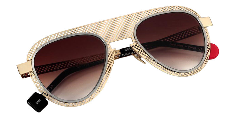 Sabine Be Be Legend Hole Sun 569 51 - Or Pale Polished/Dark Ruthenium Polished #id:sbebelegendholesun569_s:112100