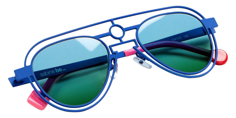 Sabine Be Be Legend Wire Sun 122 52 - Blue Majorelle Satin #id:sbebelegendwiresun122_s:100100