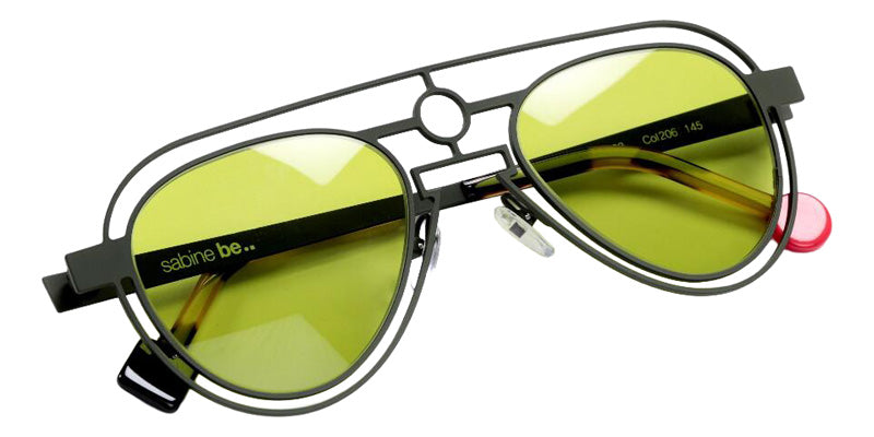 Sabine Be Be Legend Wire Sun 206 52 - Khaki Satin #id:sbebelegendwiresun206_s:114100