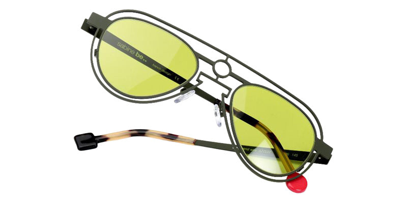 Sabine Be Be Legend Wire Sun 206 52 - Khaki Satin #id:sbebelegendwiresun206_s:114115