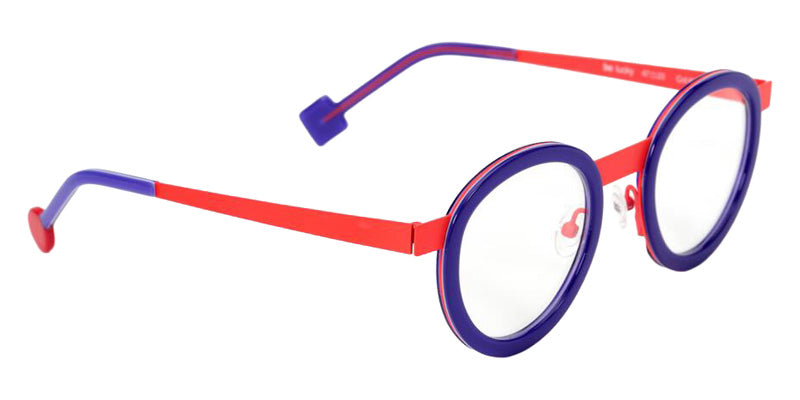 Sabine Be Be Lucky 66_1 47 - Violet Shiny/Orange Fluorescent #id:sbebelucky661_s:104105